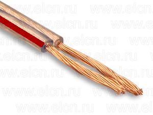 Speaker 2х0,75  (прозрачный) Eltros  Cu